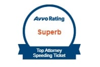 Avvo Rating Superb | Top Attorney Speeding Ticket