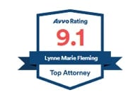 Avvo Nine Point One Rating, Lynne Marie Fleming